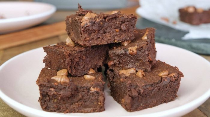 Süßkartoffel Brownies mit nur 5 Zutaten | Ganz ohne Mehl