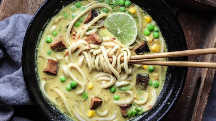 Tofu Ramen Suppe | Vegane Meal Prep