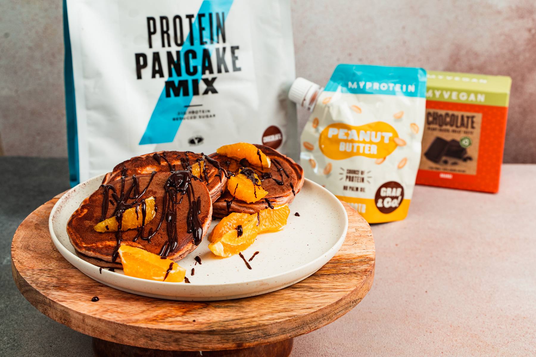 Schoko Pfannkuchen | Protein Pancake Rezept