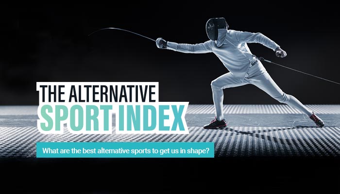 The Alternative Sport Index | What Are The Best Alternative Sports To Get Us In Shape?