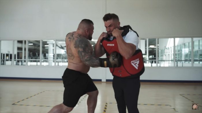 Eddie Hall Punches Ryan Terry With '100% Force'