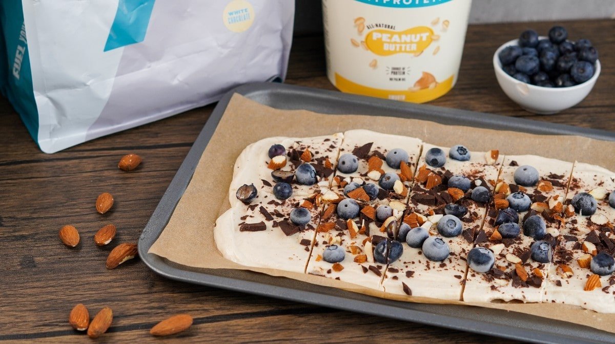 Frozen Protein Yoghurt Bark