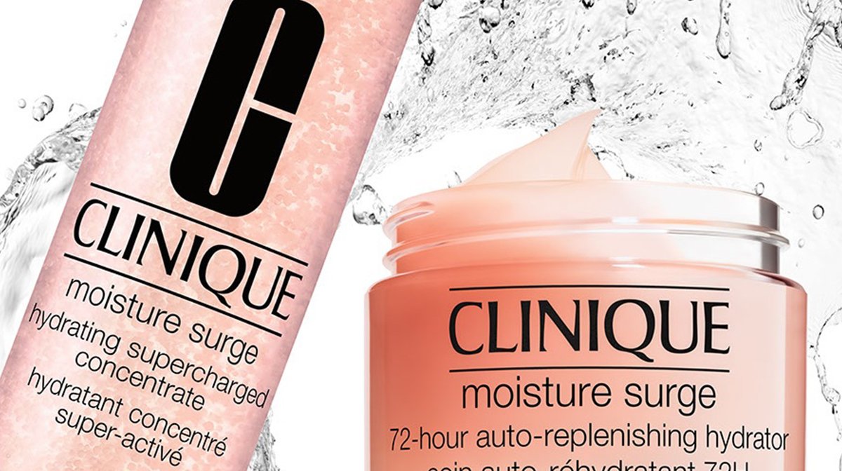 Clinique Moisture Surge Range- Hydration Heroes for Dehydrated Skin