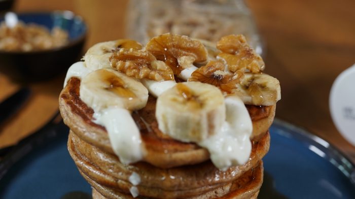 Delicious Protein Vanilla Pancakes!