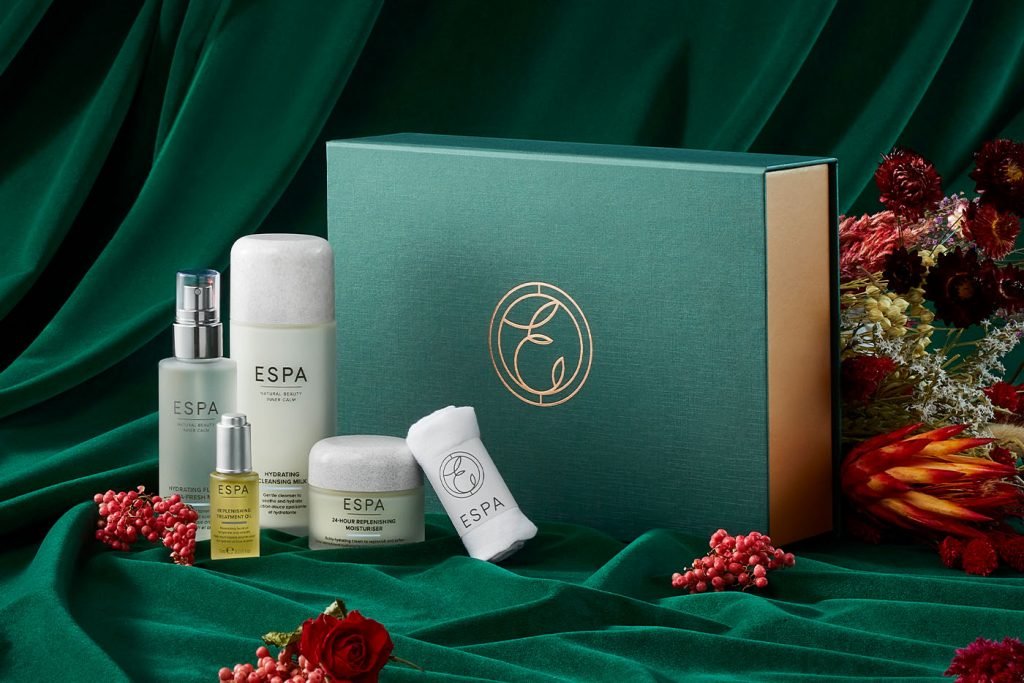 the replenishing gift collection for dry skin by espa skincare