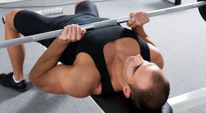 close grip bench press