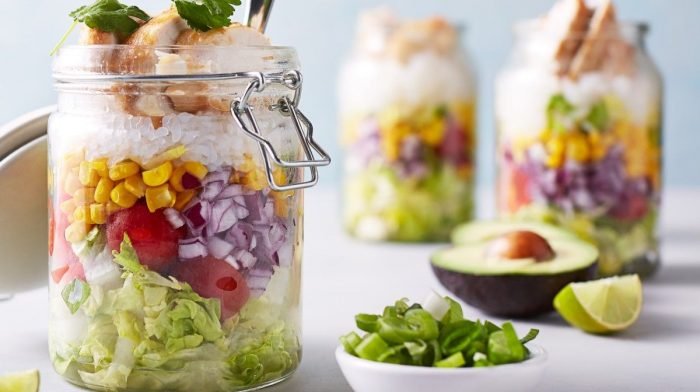 Low Carb Burrito Jars | 4-Day Meal Prep