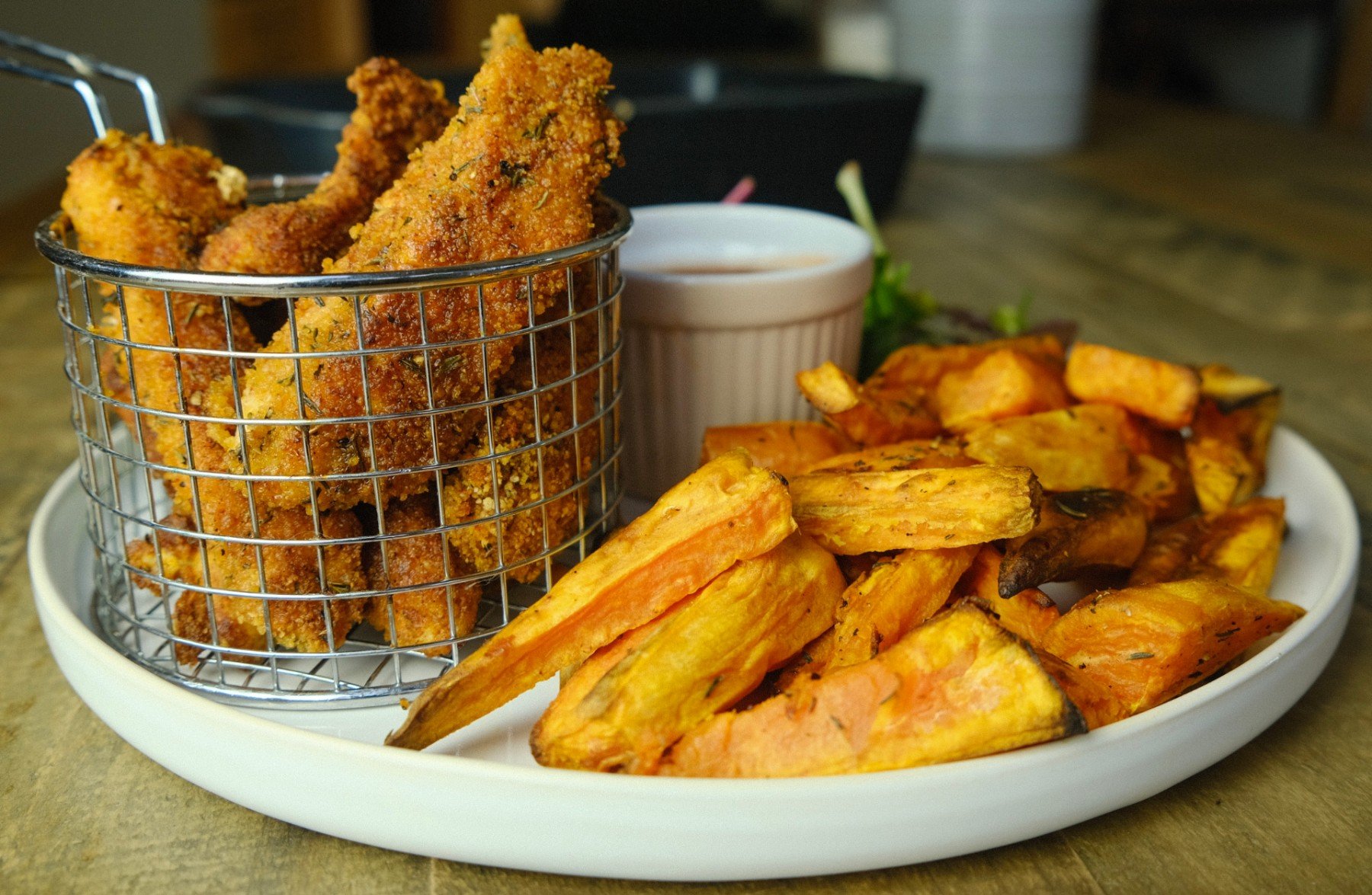Southern Fried Chicken Goujons With Sugar-Free Sauce