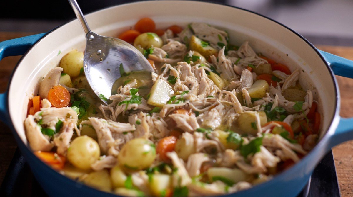 One-Pot Chicken Stew | Warming Winter Meal Prep