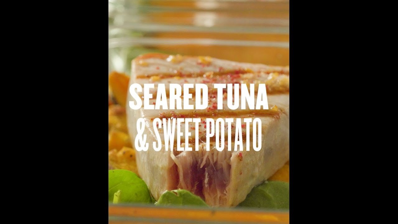 Tuna Steak Recipe Ideas | Seared Tuna & Sweet Potato Meal Prep - MYPROTEIN™
