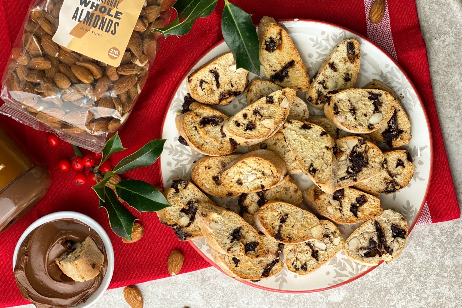 5-Ingredient Christmas Biscotti