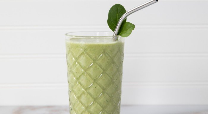 Healthy Breakfast Ideas | Green Chia & Mint Smoothie Recipe