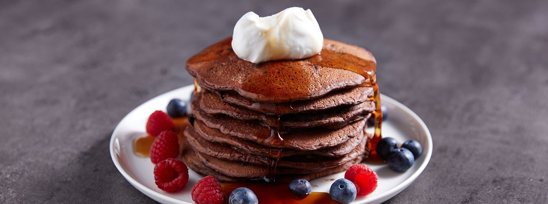 Steph Elswood’s Chocolate Chip & Cacao Pancakes