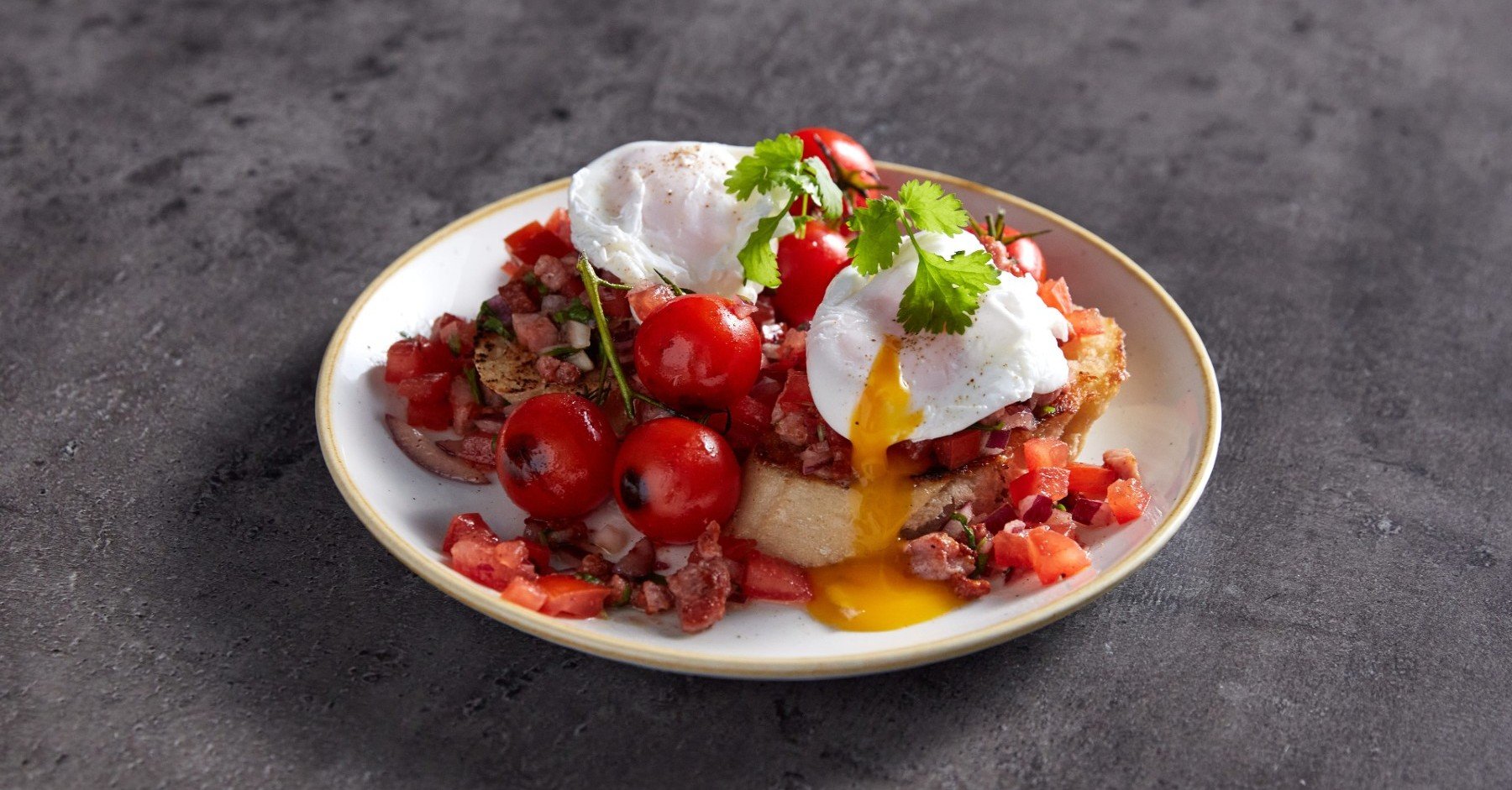 Breakfast Bruschetta | High-Protein Brunch