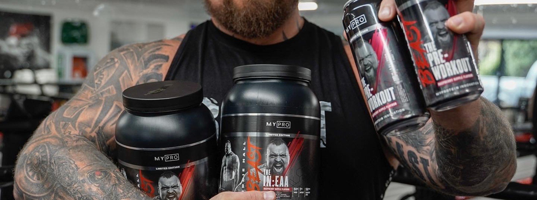 Win Limited-Edition Eddie Hall x PRO Range Products