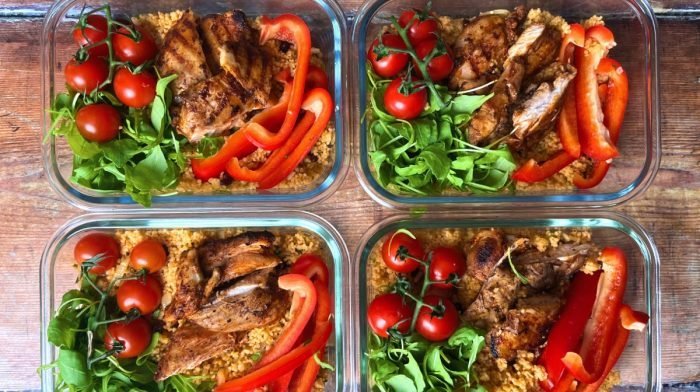 Harissa Chicken and Moroccan Couscous Meal Prep