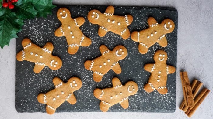 Simple Gingerbread Man Cookies