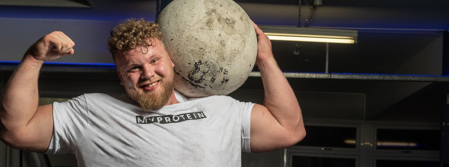 210kg Atlas Stone Moved Like A Pebble By World’s Strongest Man