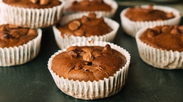 Protein brownie muffin recept | Brutál csokis finomság