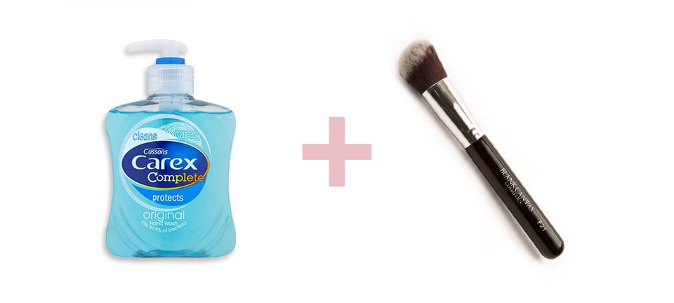 how to clean makeup brushes