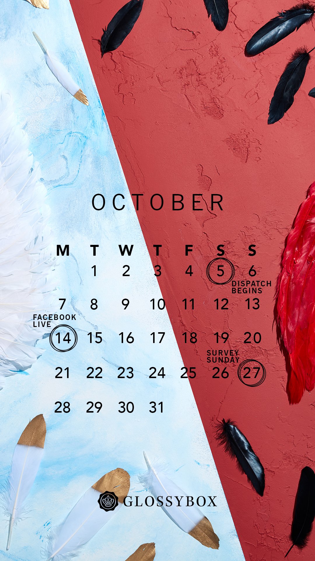 GLOSSYBOX Calendar