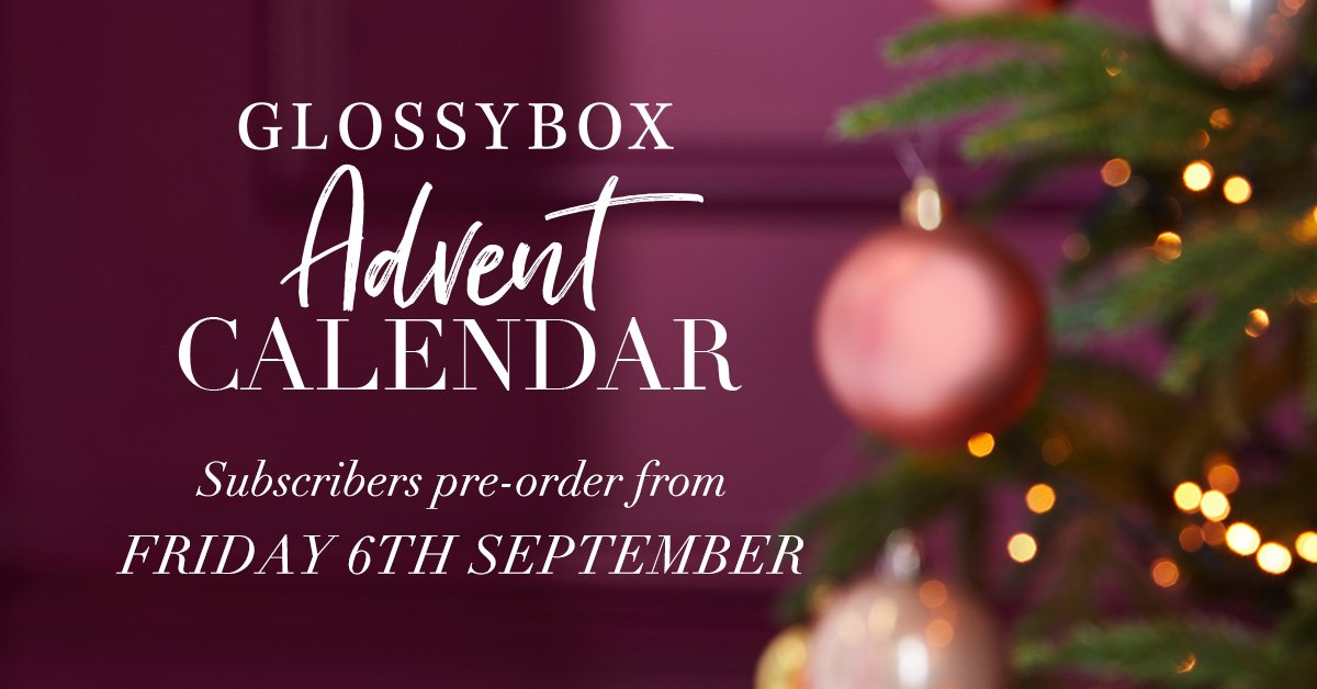 GLOSSYBOX Advent Calendar