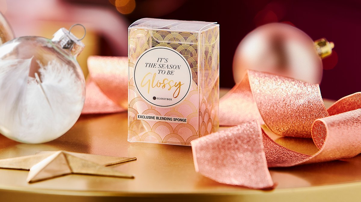 Makeup sponge GLOSSYBOX Advent Calendar 2019