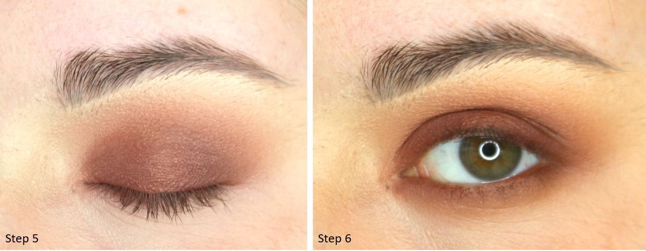 warm brown smokey eye