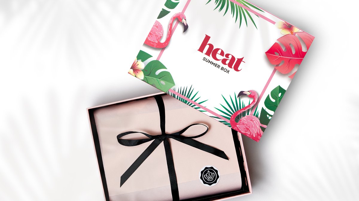 heat x glossybox limited edition