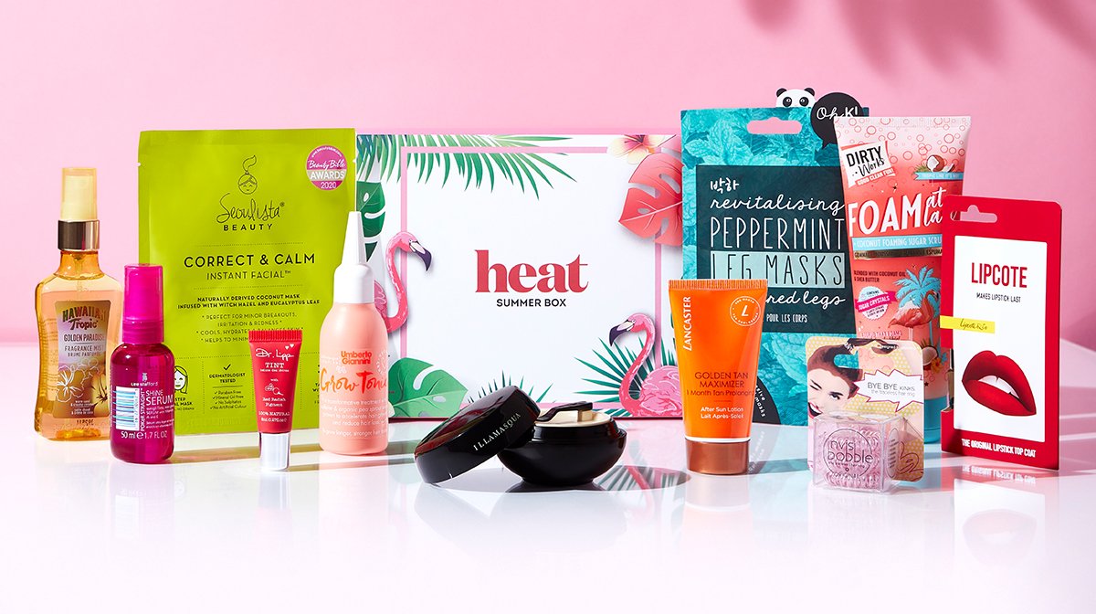 The heat X GLOSSYBOX Summer Box Limited Edition Is On Its Way!