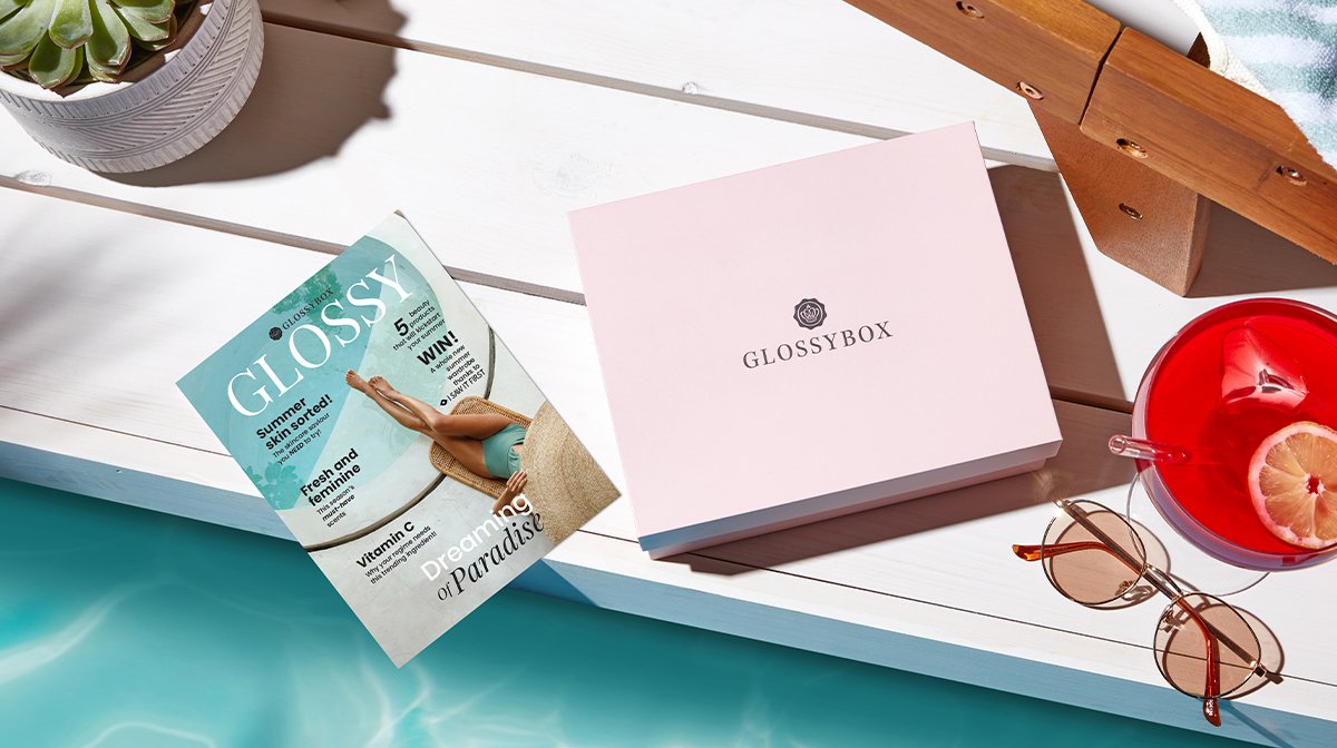 Our June ‘Dreaming Of Paradise’ GLOSSYBOX Is The Edit You’ve Been Wishing For!