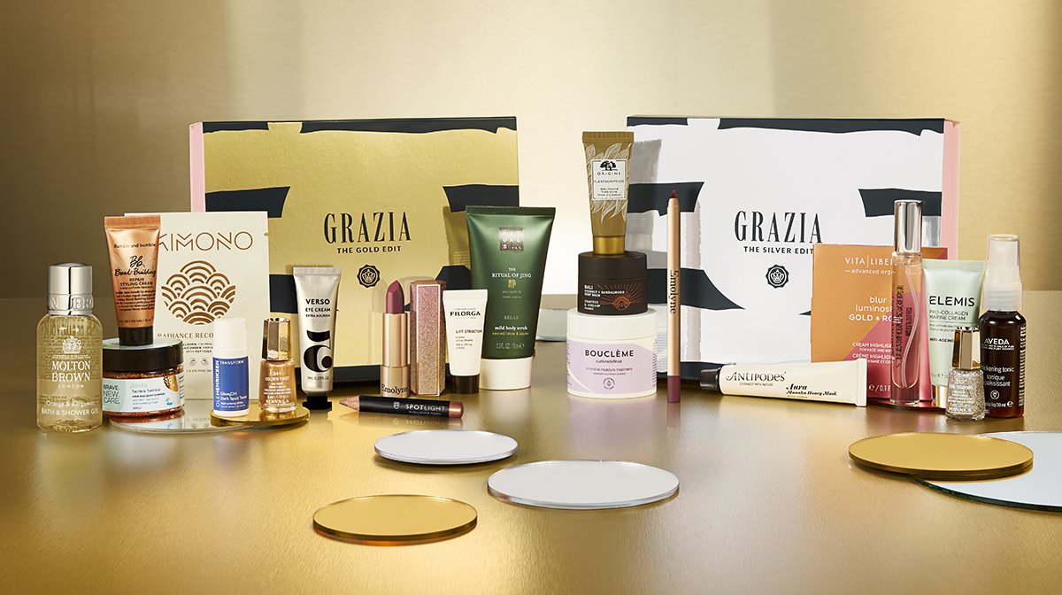 glossybox-grazia-gold-and-silver-edits-limited-editions-november-2021