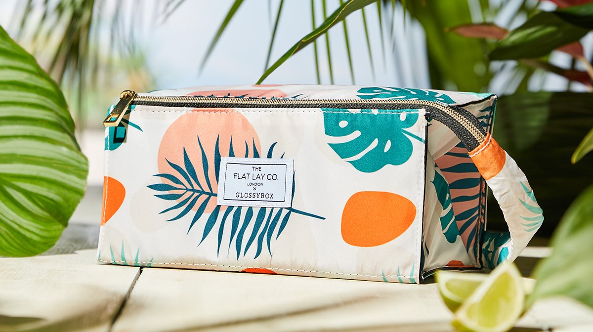 Summer Is Finally Here And Our Flat Lay Co. X GLOSSYBOX Travel Bag Has Arrived!