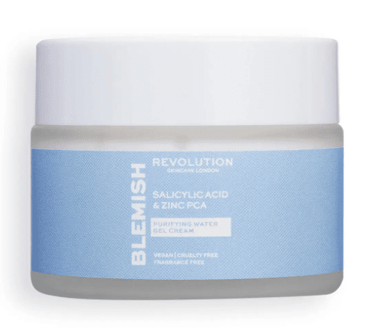Revolution Skincare Salicylic Acid and Zinc PCA Purifying Water Gel Cream 