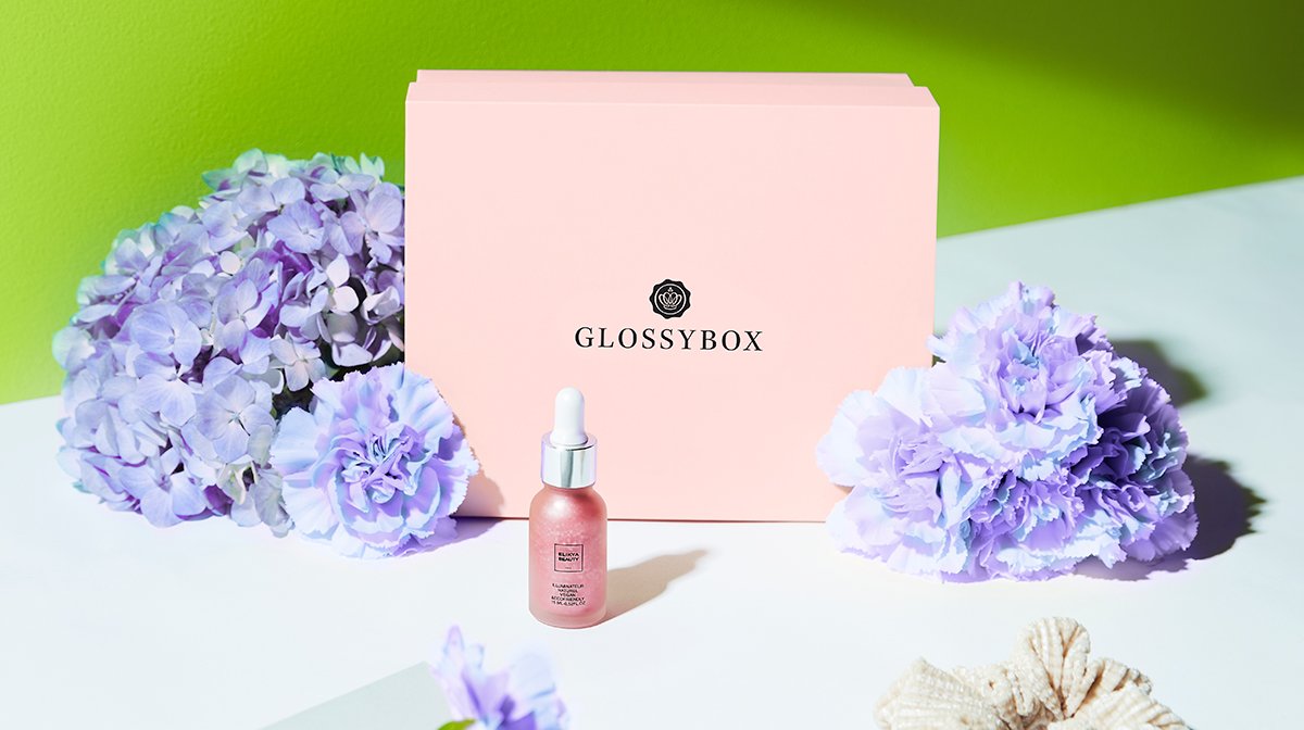 glossybox-april-2021-highlighter-blush-rose-pflege-sneak peek