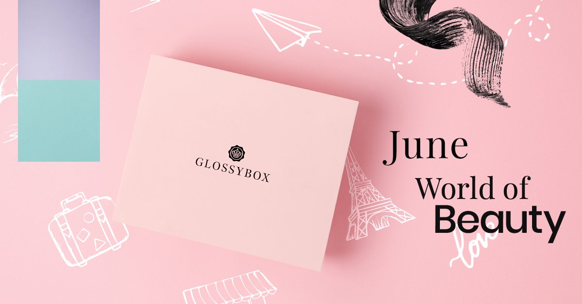 World of Beauty en juin avec GLOSSYBOX et son premier sneak peek !
