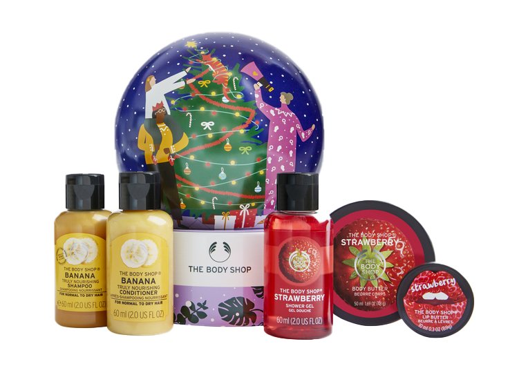 Sista minuten klapp från The Body Shop – årets donationsgåva The Snowglobe!