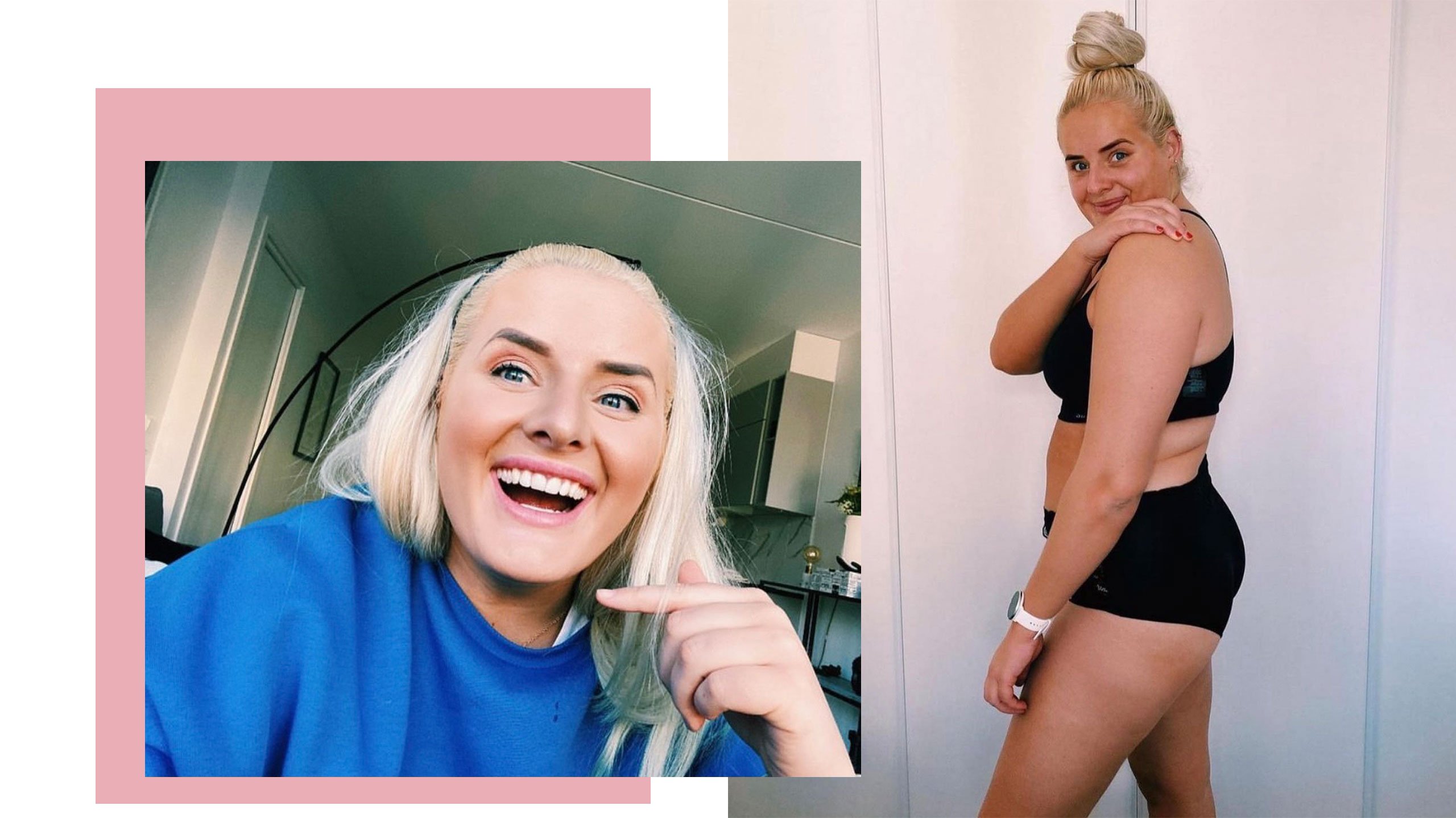 Martine Halvorsen sprider kroppspositivism på Instagram: "Se på din kropp som en vän"