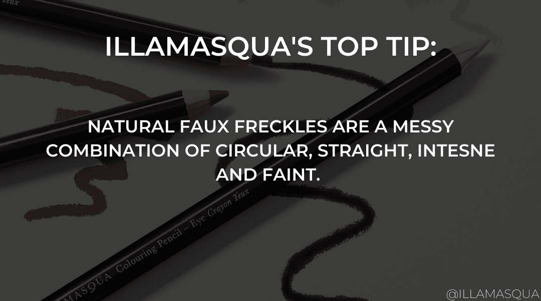 faux freckles tip