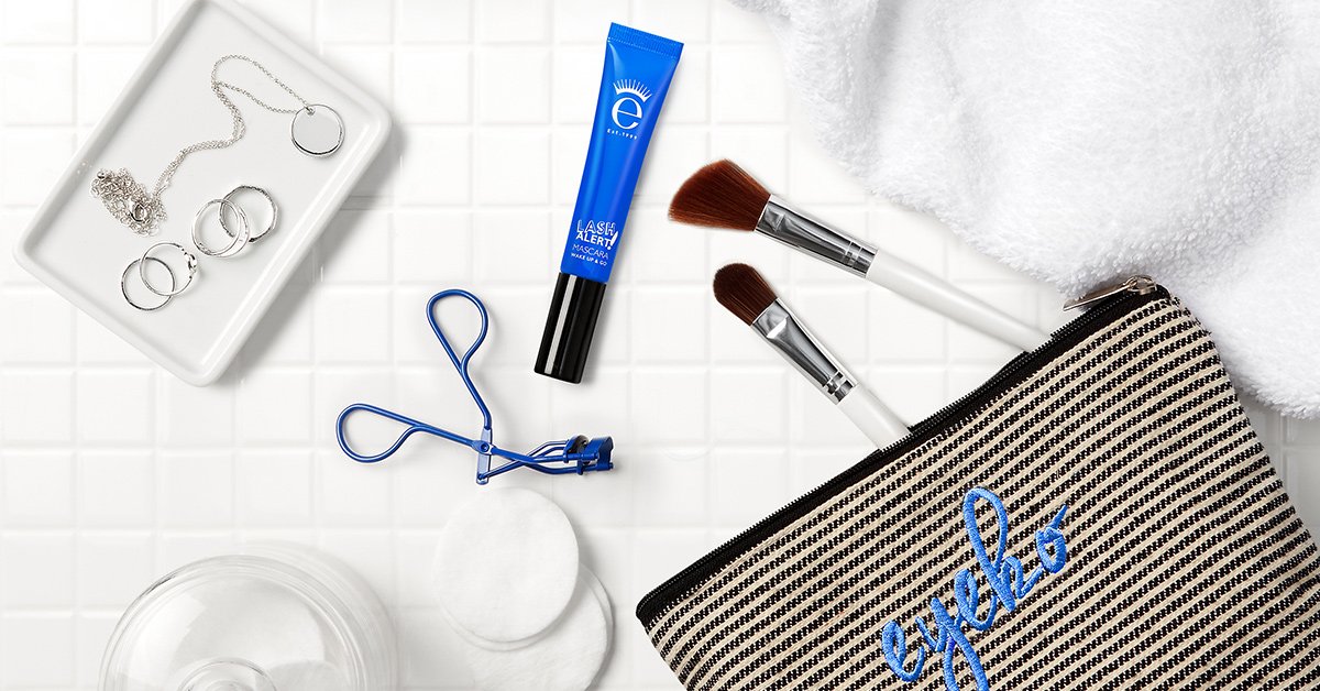 The ultimate routine using four eye makeup products