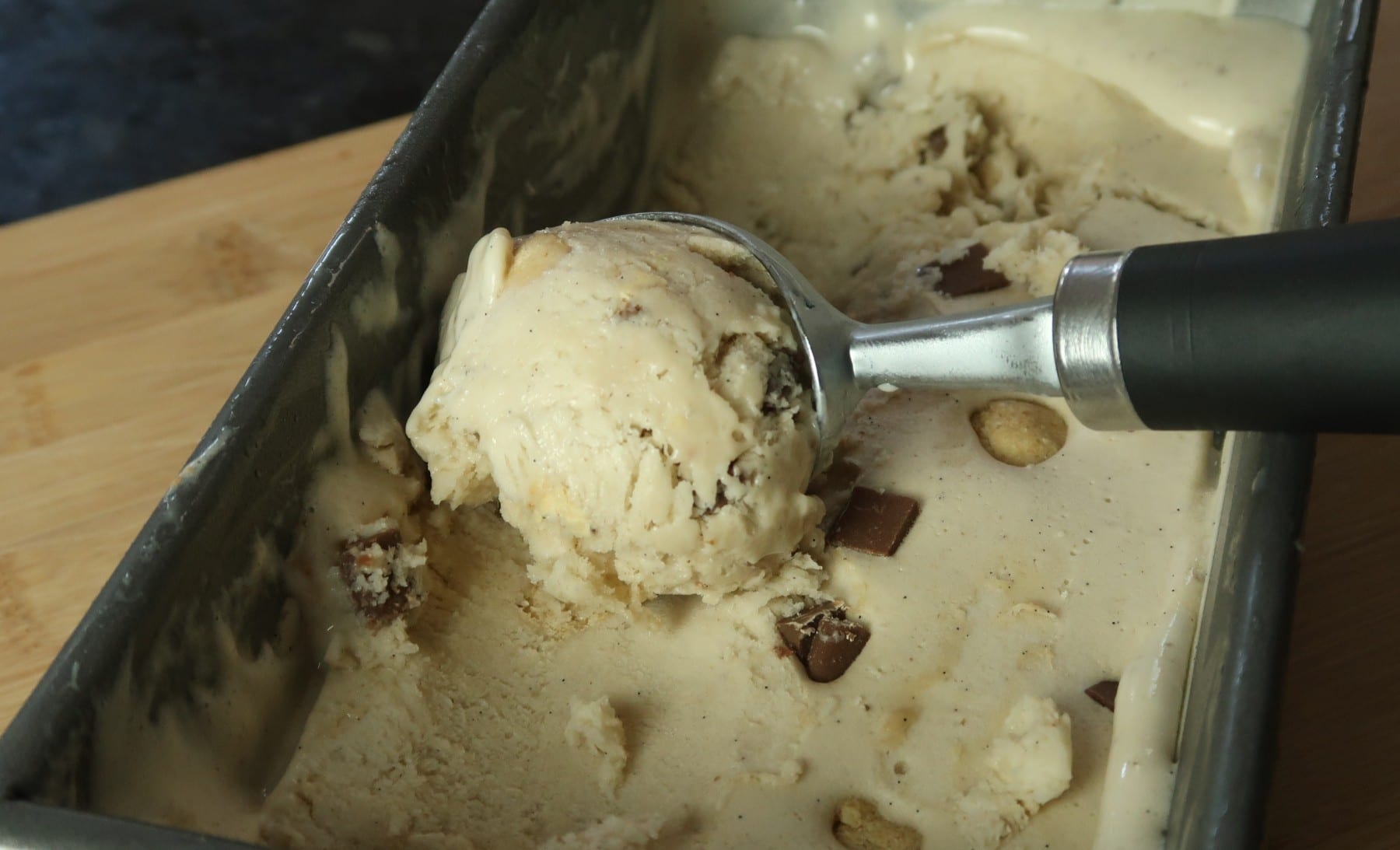 High-Protein Cookie Dough Ice Cream