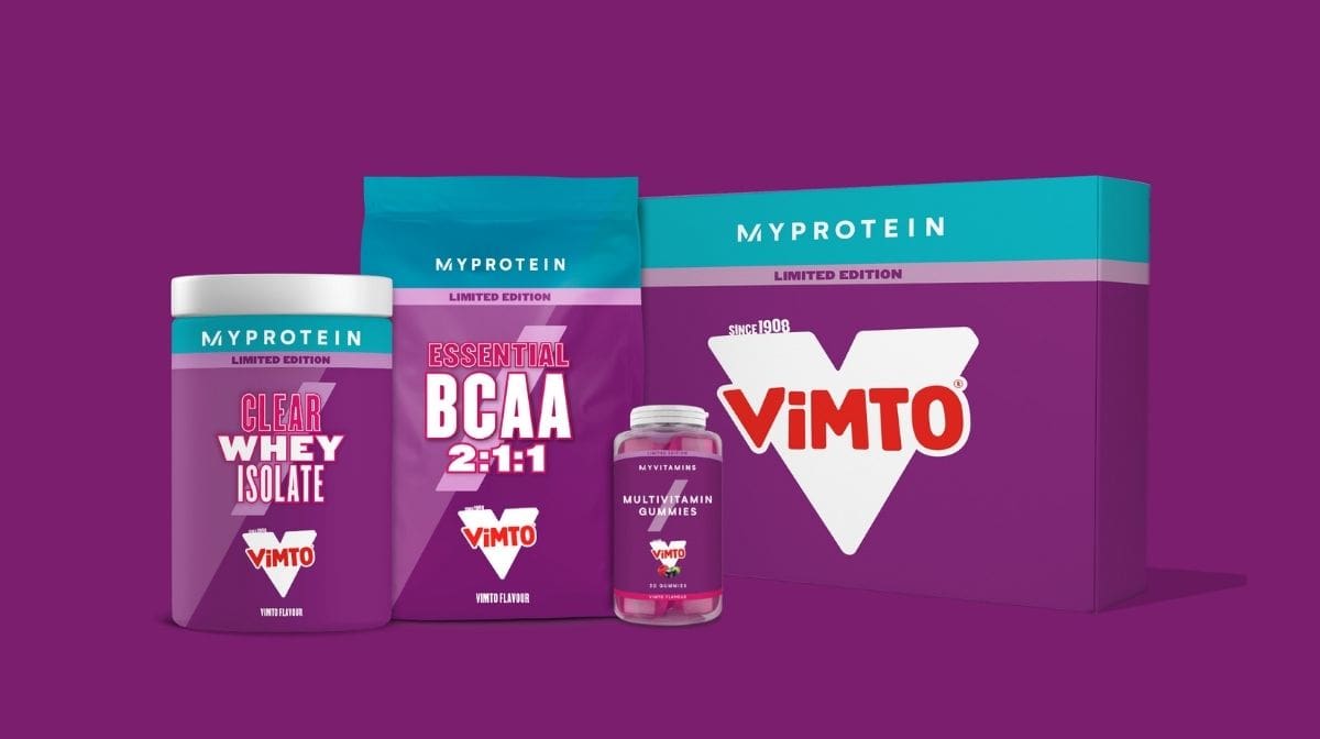 Your Favourite Drink Is Now In Sports Nutrition | Myprotein X Vimto®