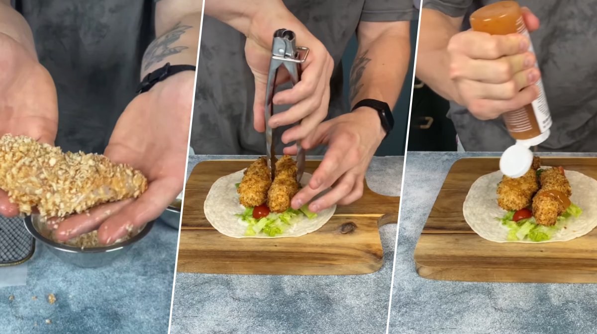 Sweet Chilli Chicken Wrap | Quick & Easy High-Protein Lunch