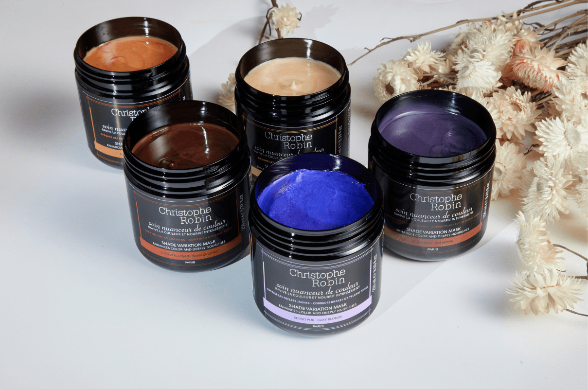 Christophe Robin's 5 transformative shade variation hair masks