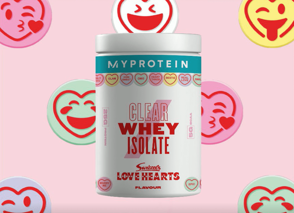 Clear Whey Isolate - Love Hearts
