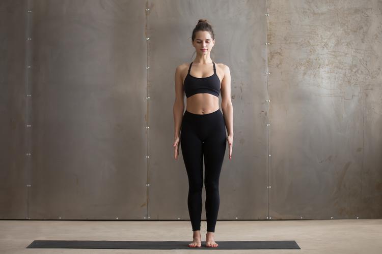 Poloha hora (Tadasana)