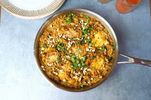Kokosové kura s ryžou v lahodnej omáčke | Tip na zdravý recept