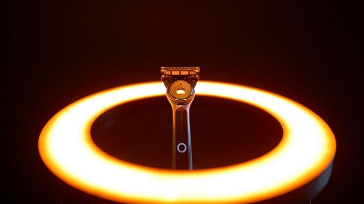 The GilletteLabs Heated Razor in the spotlight.