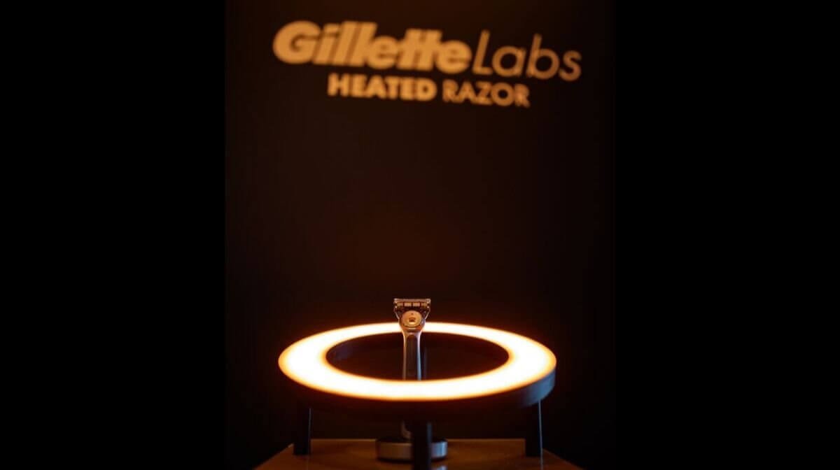 The GilletteLabs Heated Razor launch event.