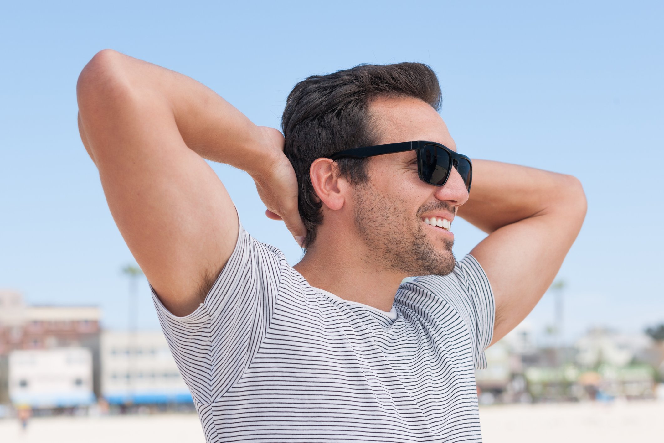 Shaving armpit store hair